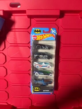 Hot Wheels Batman 5-Pack Die-Cast Cars — Multicolor